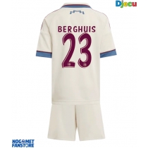 Ajax Steven Berghuis #23 Rezervni Dres za djecu 2025-26 Kratak Rukav (+ Kratke hlače)